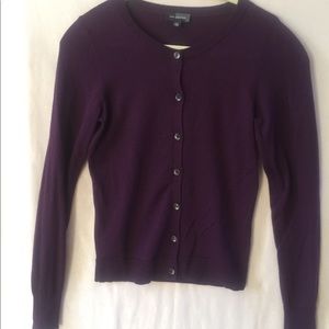 The Limited XS purple cardigan